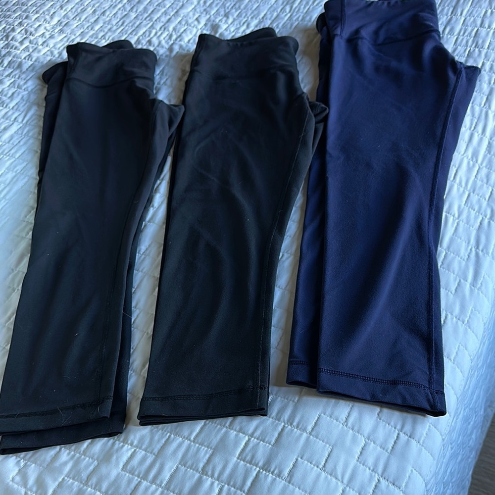 Wonder under crop mid rise leggings